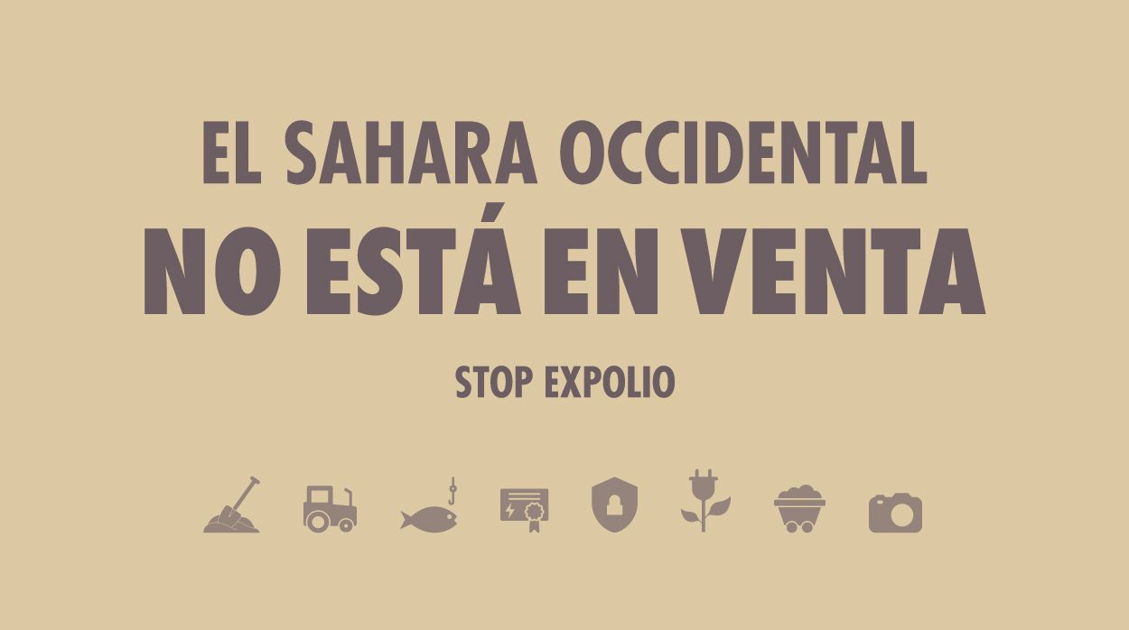 el sahara occidental no esta en venta