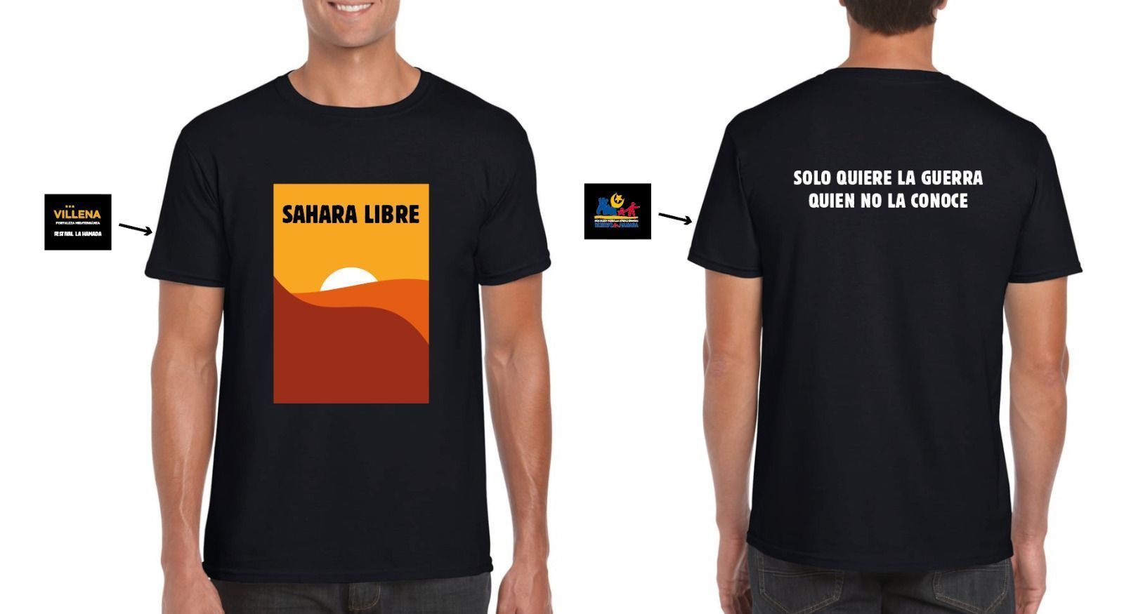 Camiseta sahara libre
