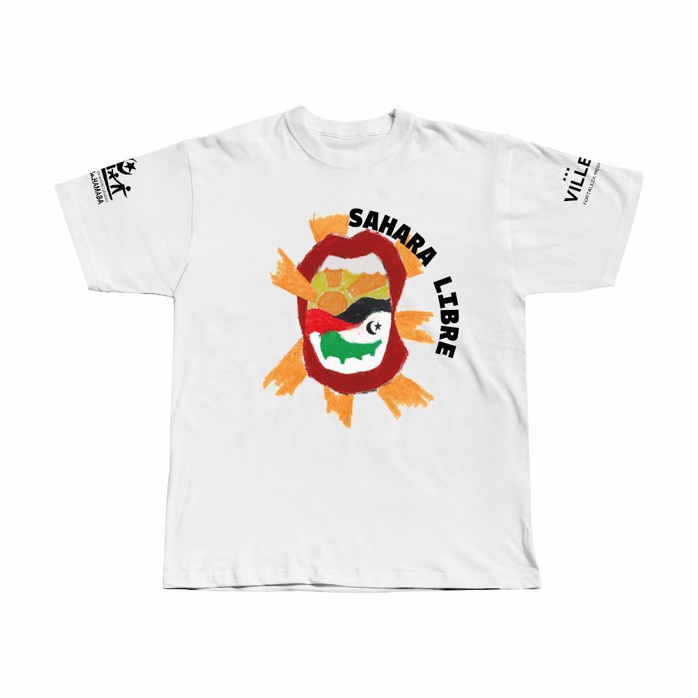 Camiseta Sahara libre IV Festival La Hamada